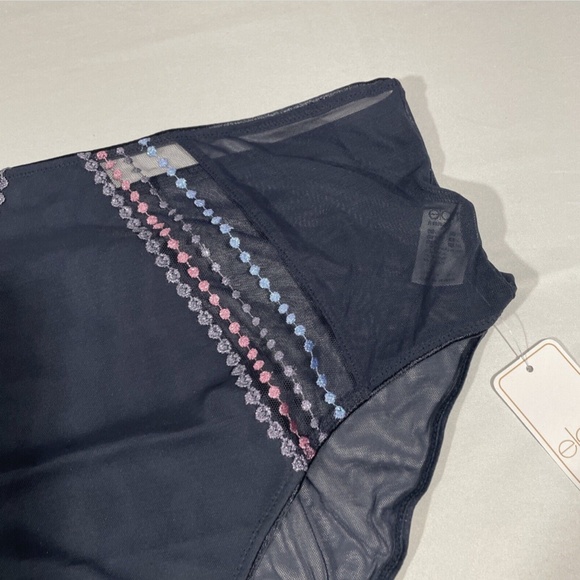 NWT Elomi [ 3XL ] Matilda Embellished‎ Briefs in Unicorn Blue/Grey - Picture 6 of 10